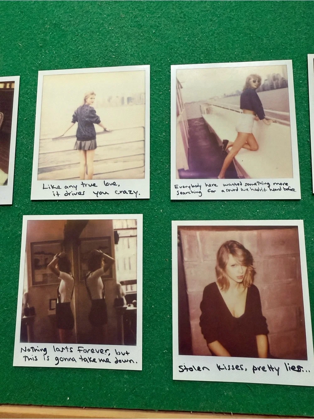 Taylor Swift Polaroid photos set 1989 album NEW